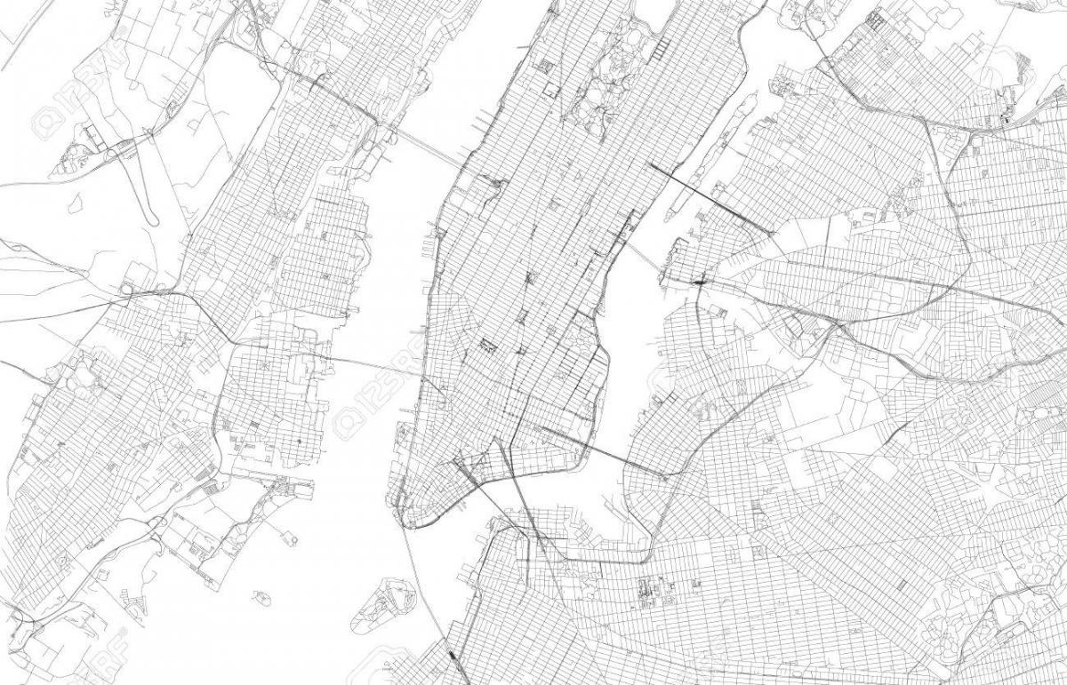 خريطة مدينة نيويورك ناقلات