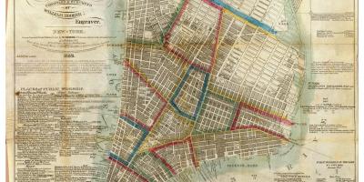 نيويورك الخرائط التاريخية