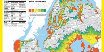 مدينة نيويورك الفيضانات خريطة